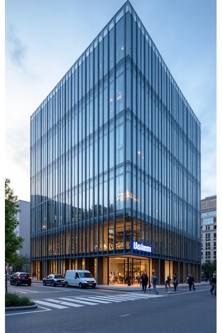Außenansicht des Asbiman GmbH Büros in Wien