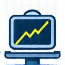 Symbol für Monitoring und Reporting-Dashboard